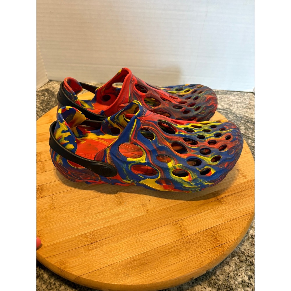 Merrell Hydro Moc Womens 8 Multi Color Marbled Water Shoes Clogs J003920 - Picture 5 of 6